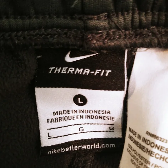 Nike Therma Fit Gray Boys Size L - Picture 5 of 7